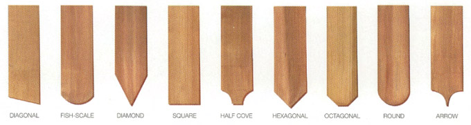 types of shingles