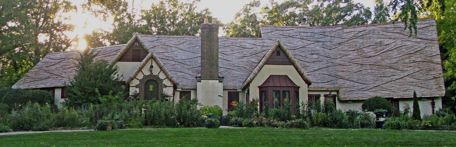 home built from cedar products