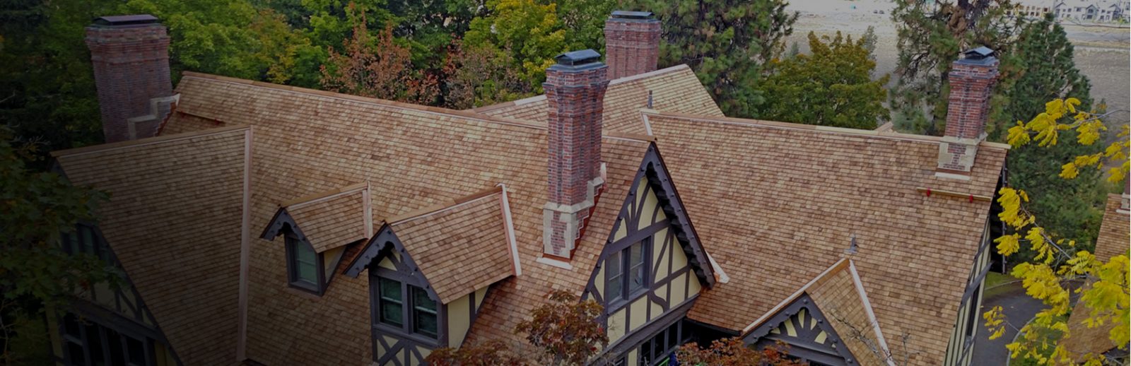 cedar roof on a house