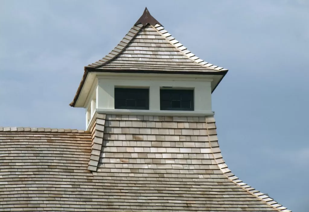 western red cedar roof