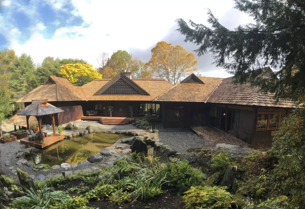 western red cedar roof